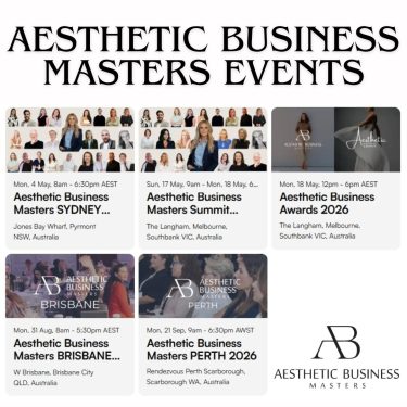 2026 Aesthetic Business Masters Events