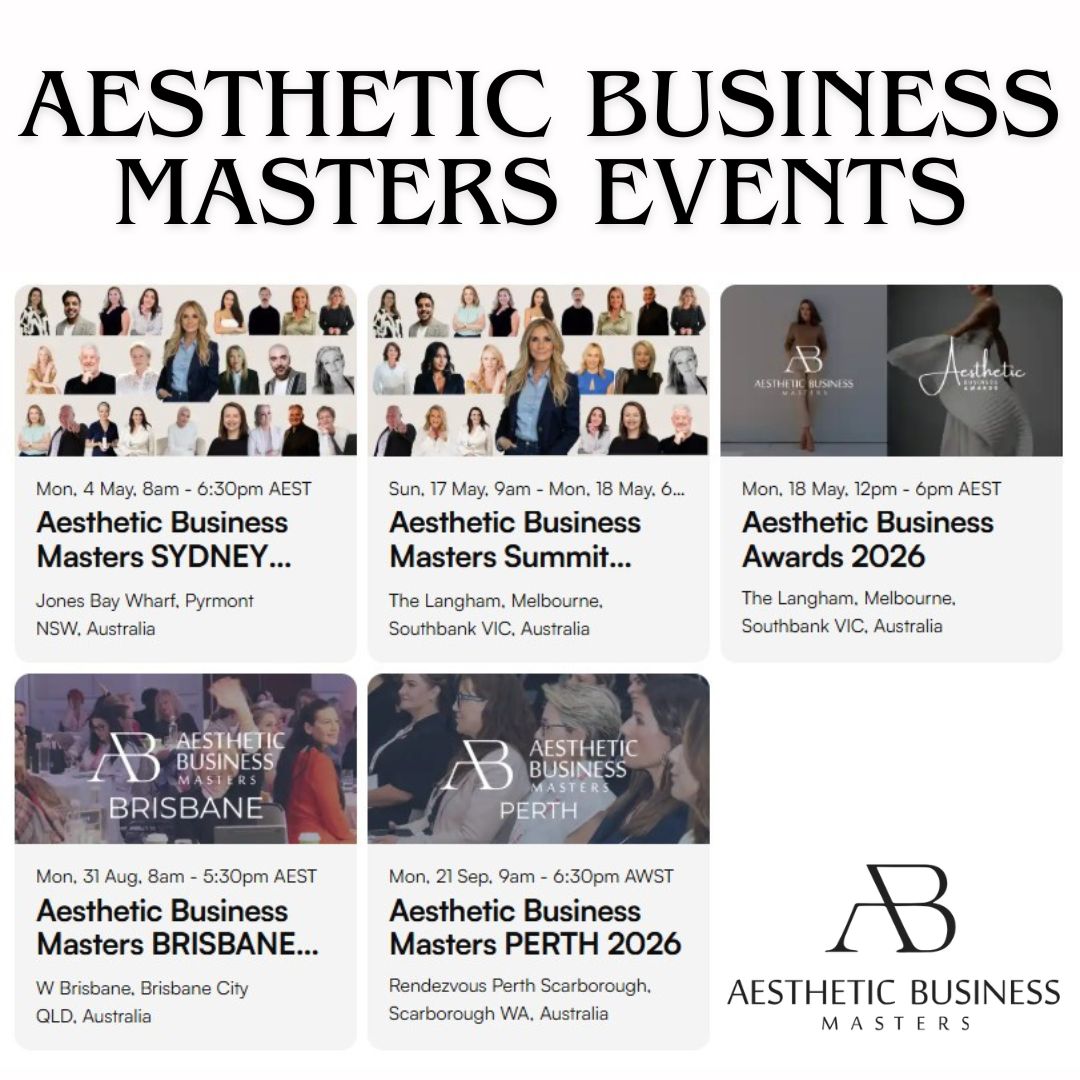 2026 Aesthetic Business Masters Events